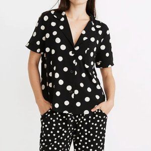Madewell Polka Dot Top